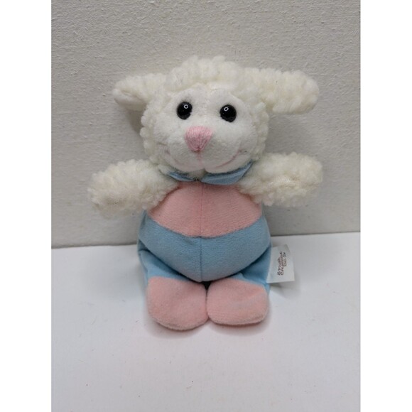 🍁 3/$20 Plush Creations Inc Mini Sheep Lamb Finger Walking Puppet 1995 Vintage - Picture 1 of 6